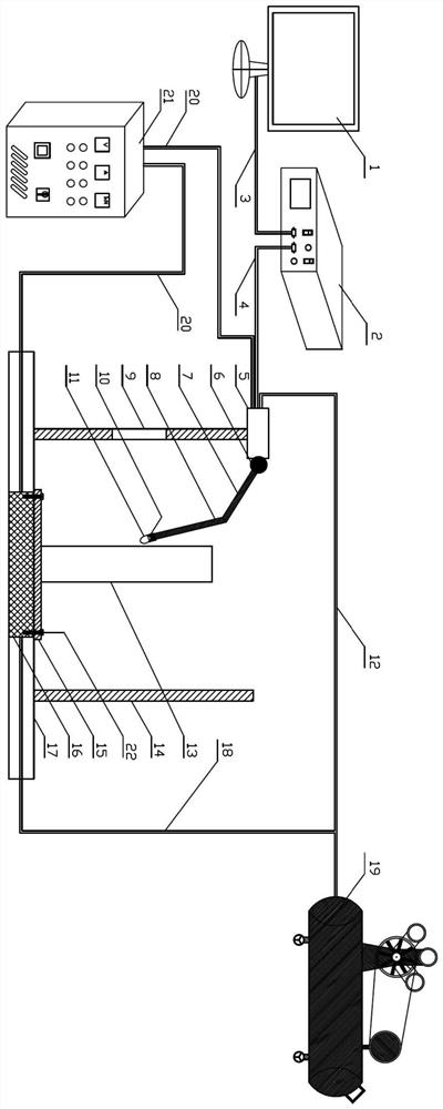 Surface polishing device for 3D printing blank and operation method