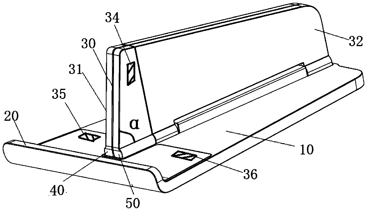 Intelligent terminal auxiliary supporting device