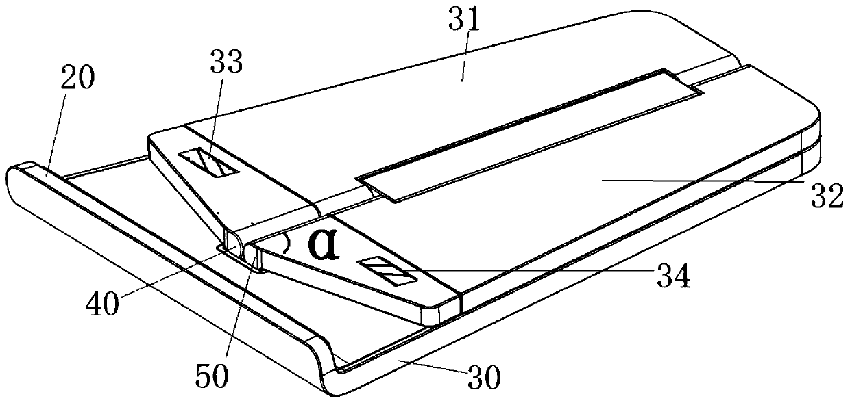 Intelligent terminal auxiliary supporting device