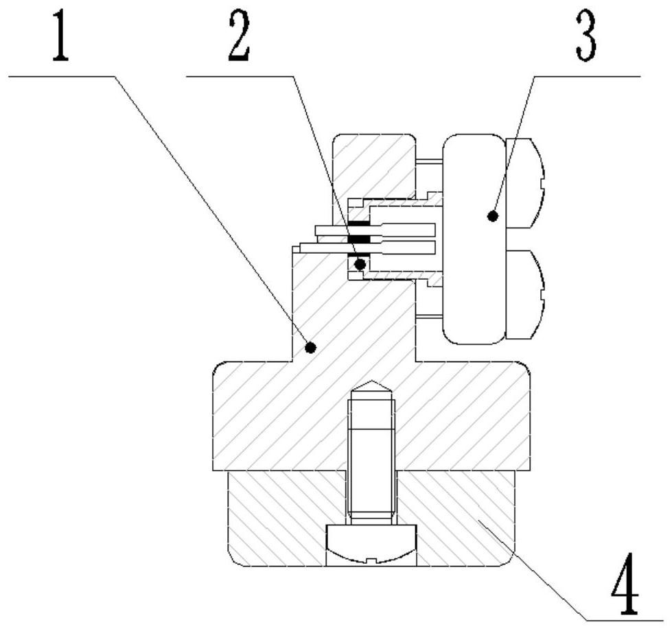 Grinding method of rectangular electric connector