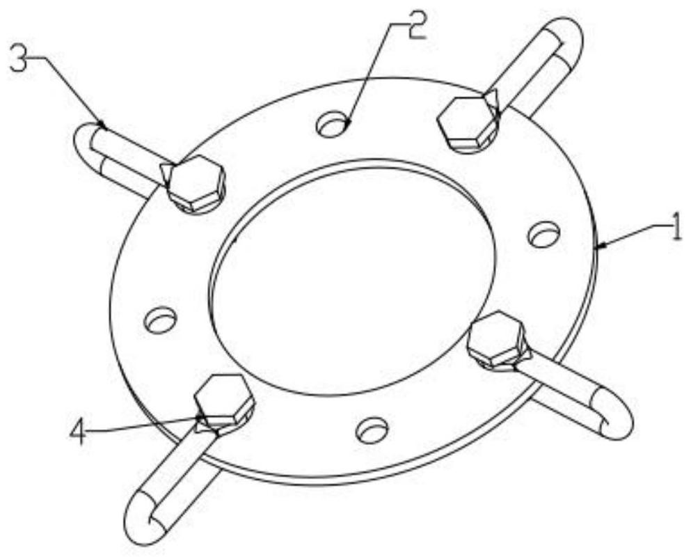 Lifting steering device for standardizing iron tower assembling and erection