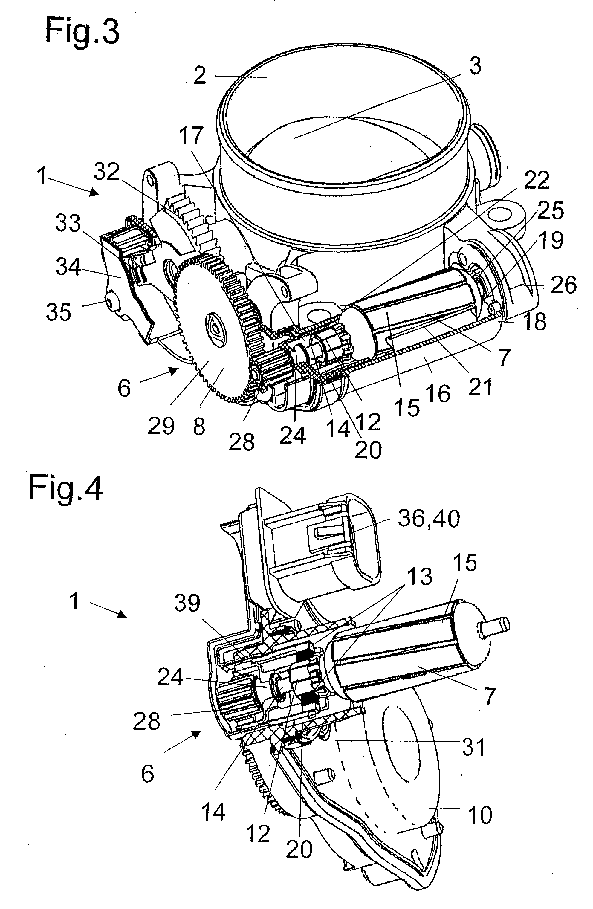Throttle valve adjusting device
