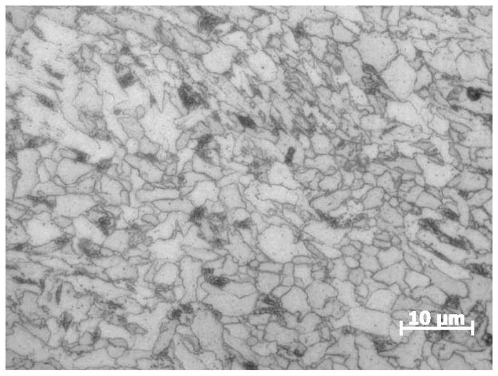 High-ductility EH36-grade ocean engineering steel and manufacturing method thereof