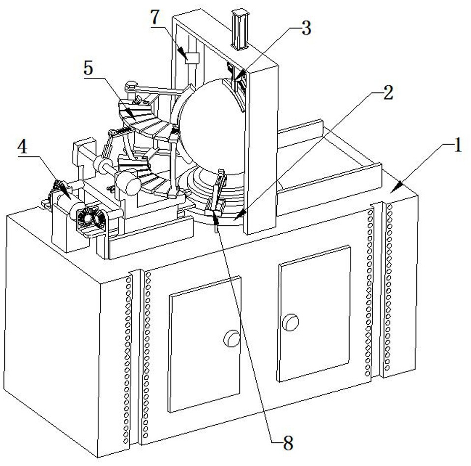 A mechanical processing device applied to a sphere - Eureka | Patsnap