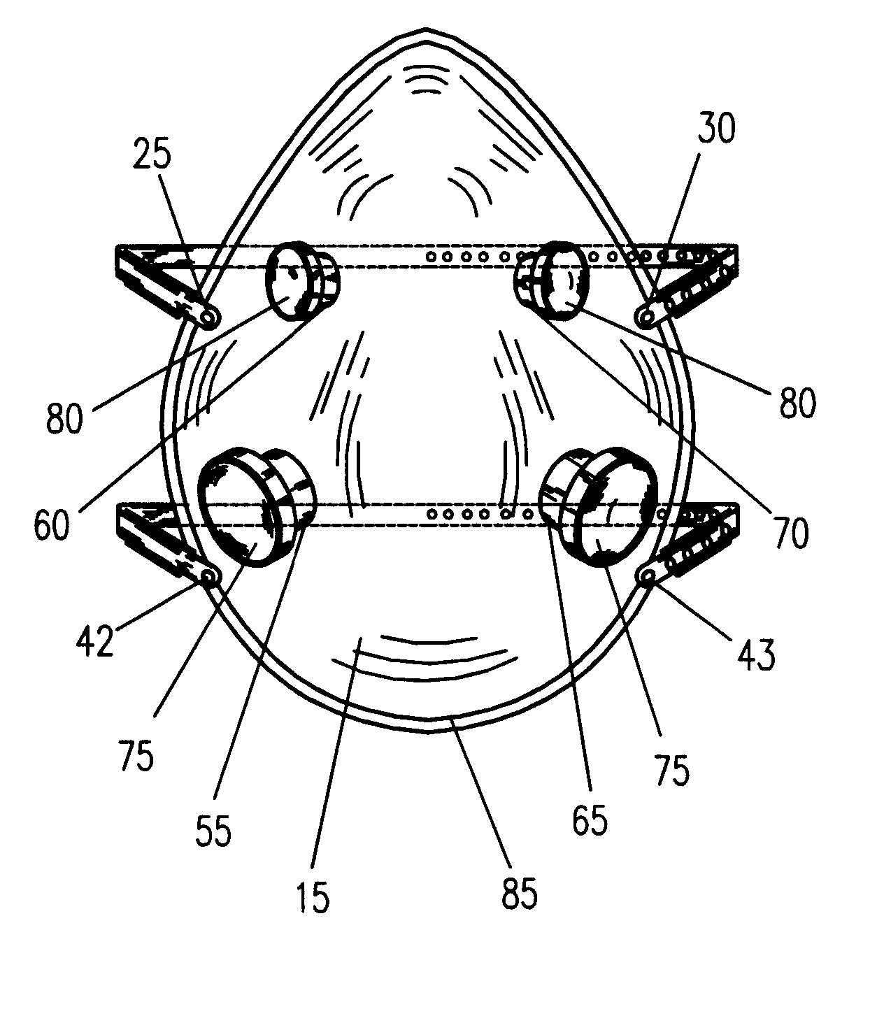 Multi-purpose oxygen face mask