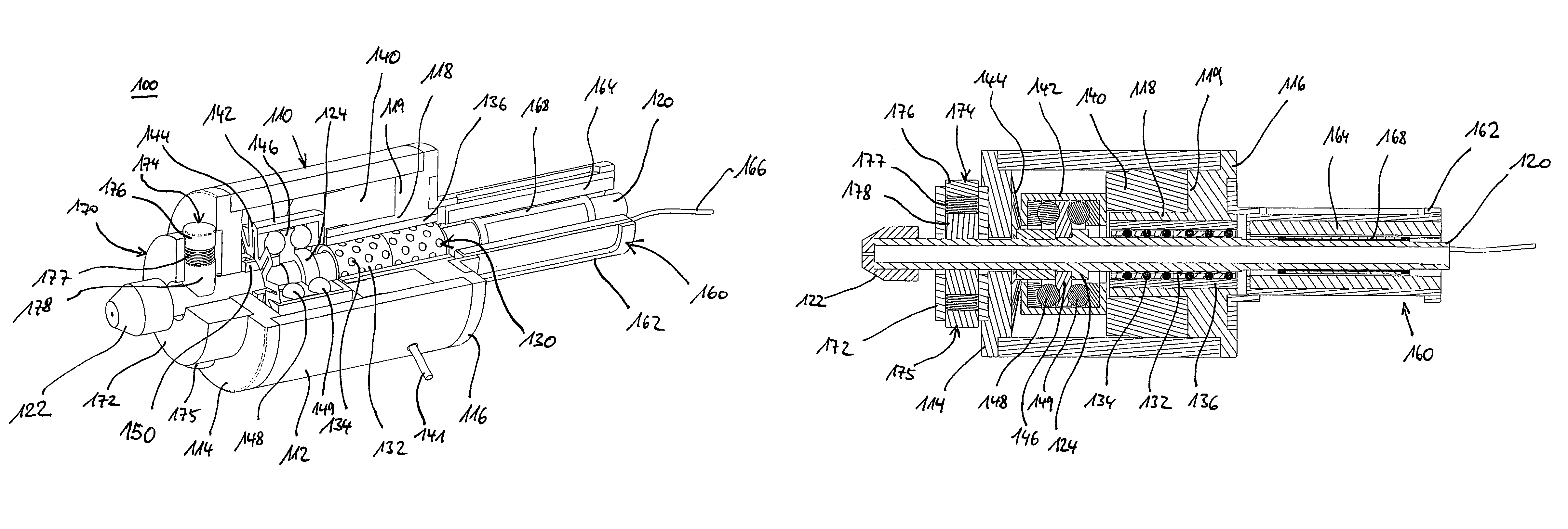 Drive device for erosion tools