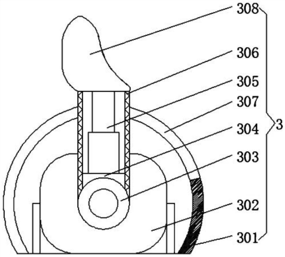 Head supporting device for baby hairdressing and using method