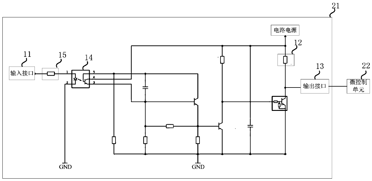 A frequency modulation speed regulation interface circuit, fan, fan speed regulation system and speed regulation method