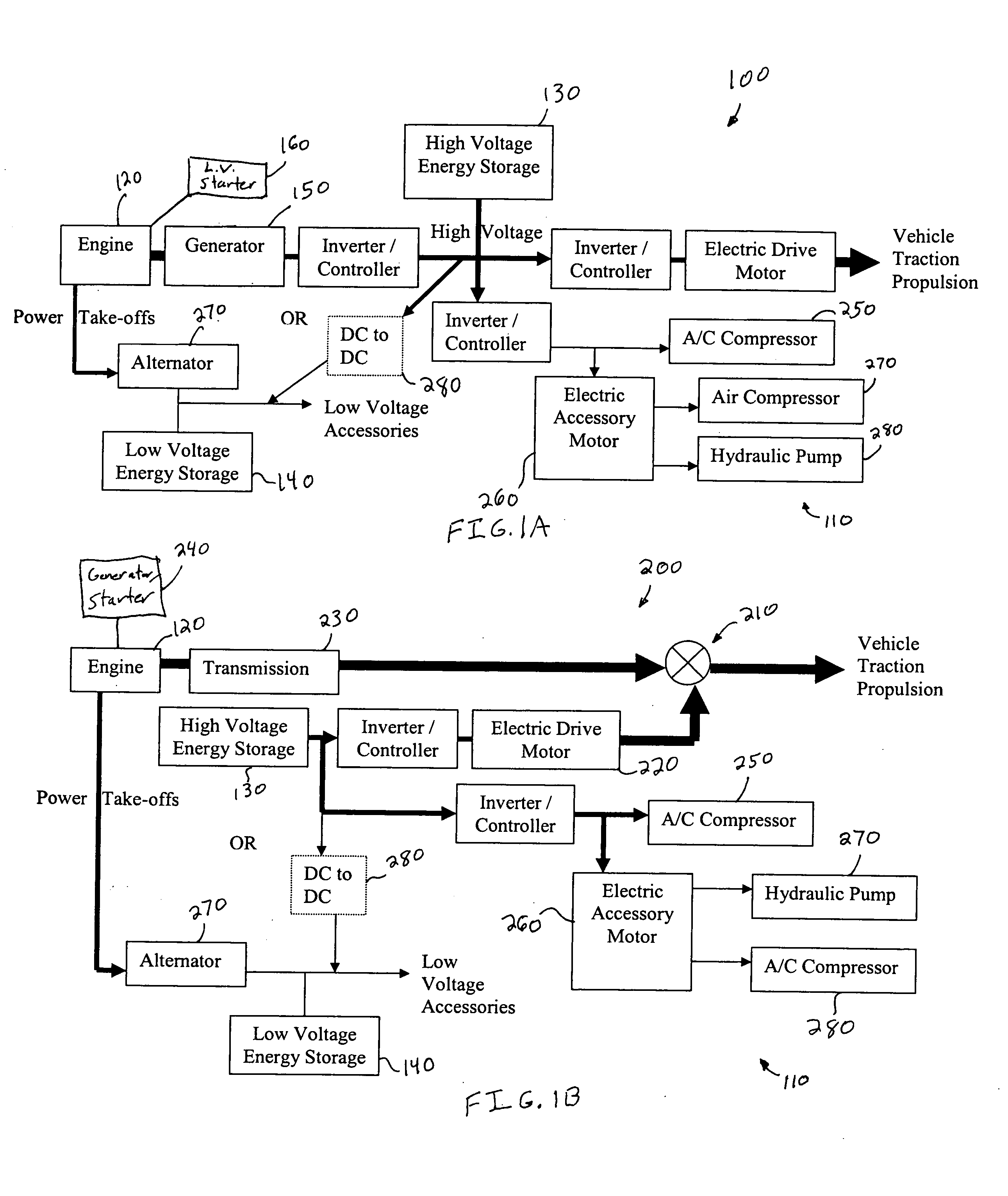 Method of controlling engine stop-start operation for heavy-duty hybrid-electric and hybrid-hydraulic vehicles