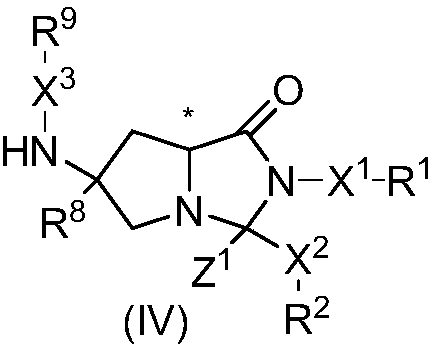 Cyclocompound of tetrahydropyrrole and dihydroimidazolone as well as preparation and pharmaceutical application thereof