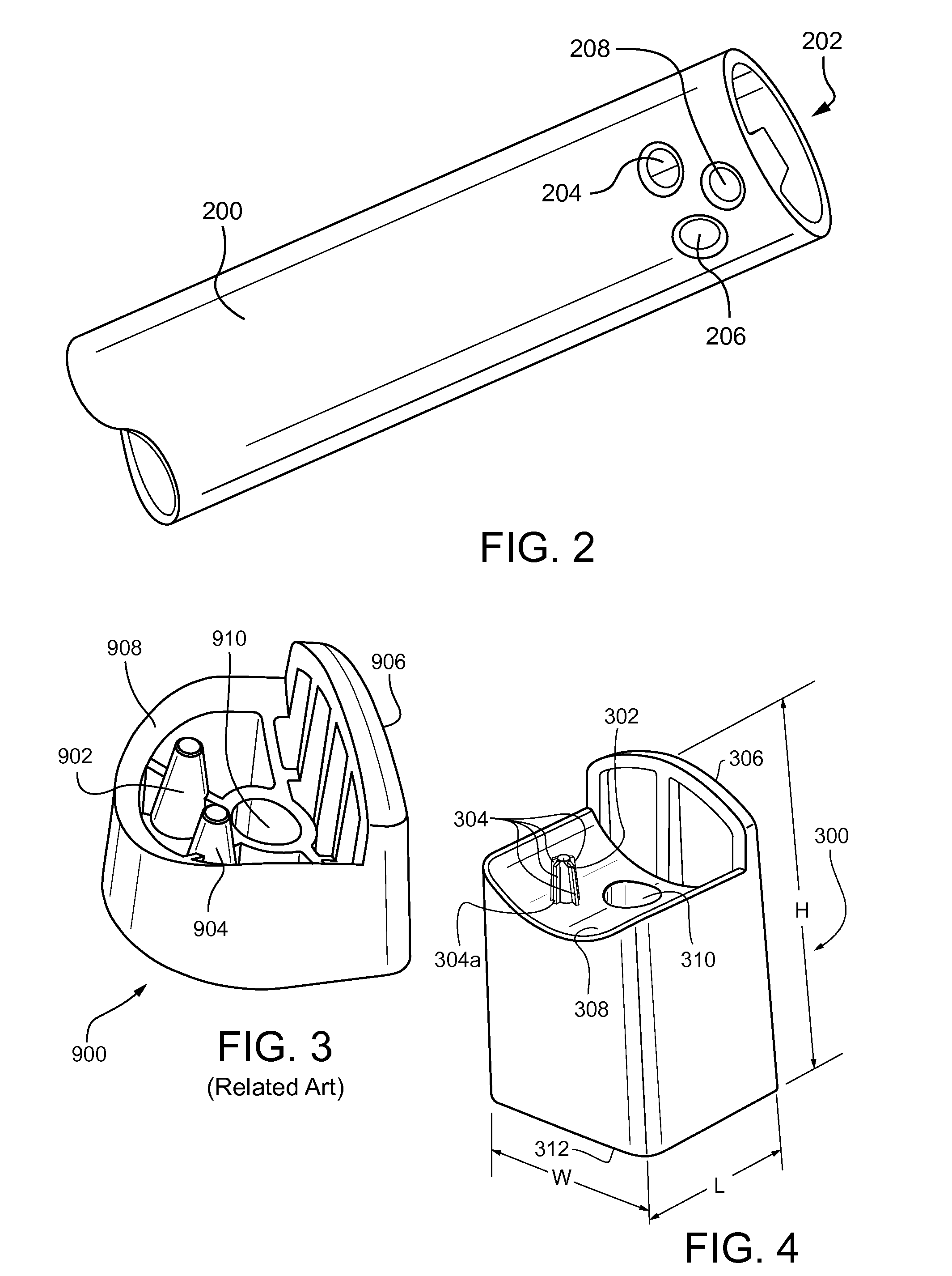 Home appliance with handle, end cap, and crush rib