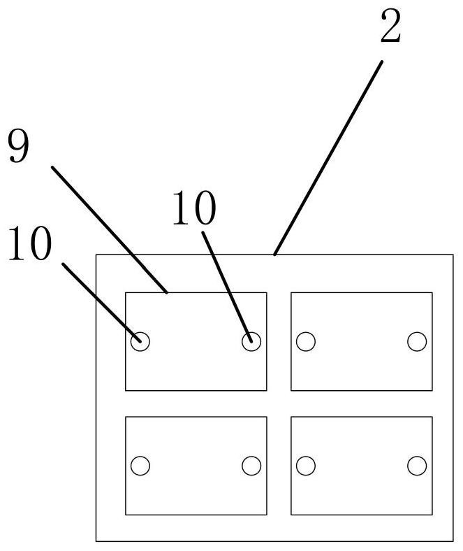 Monocell test fixture with temperature partition setting and test method thereof