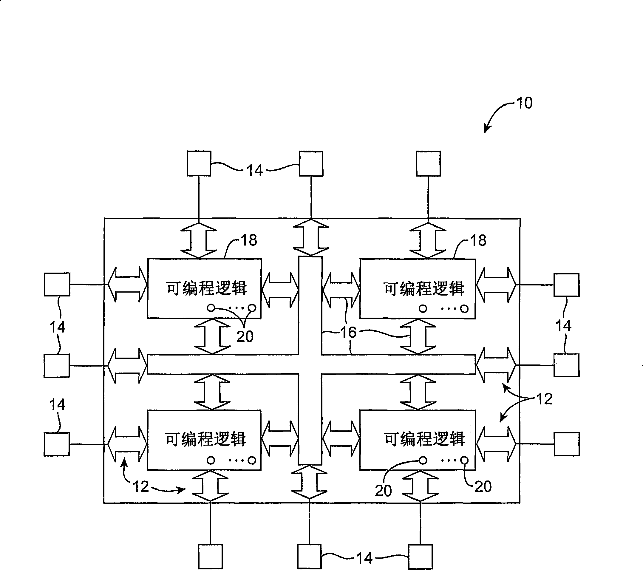Volatile memory elements with elevated power supply levels for programmable logic device integrated circuits
