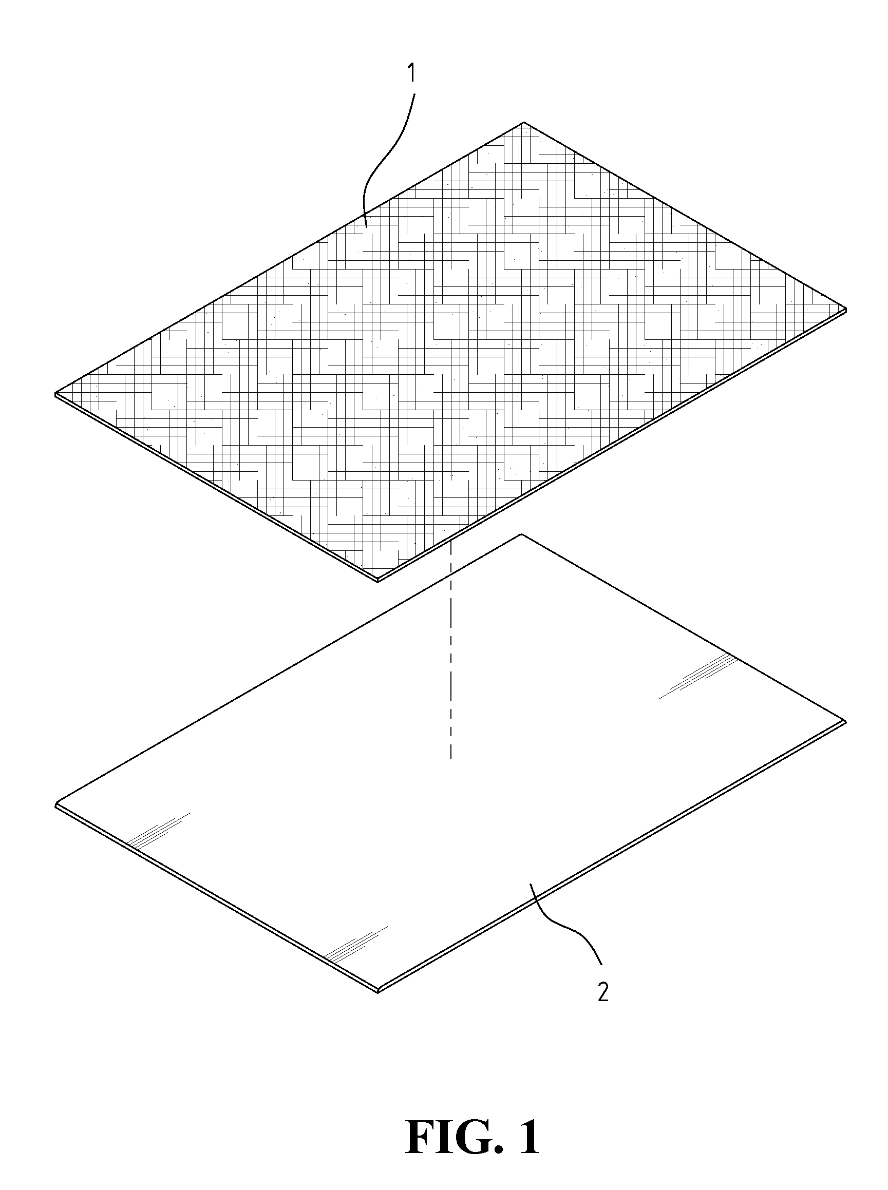 Composite Structure Of Composite Substrate And Plastic Material