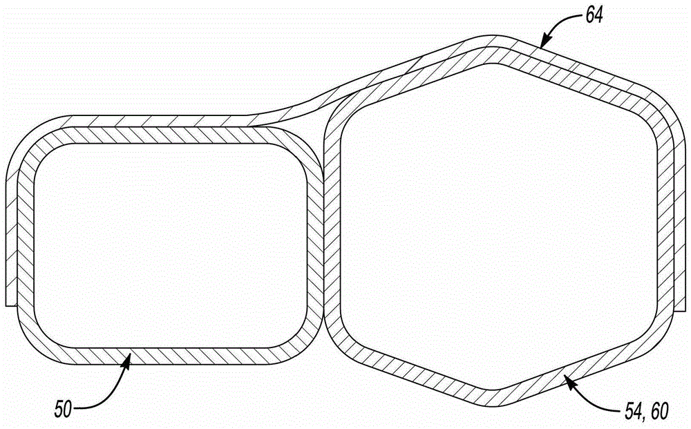 Pillarless roof structure of a vehicle