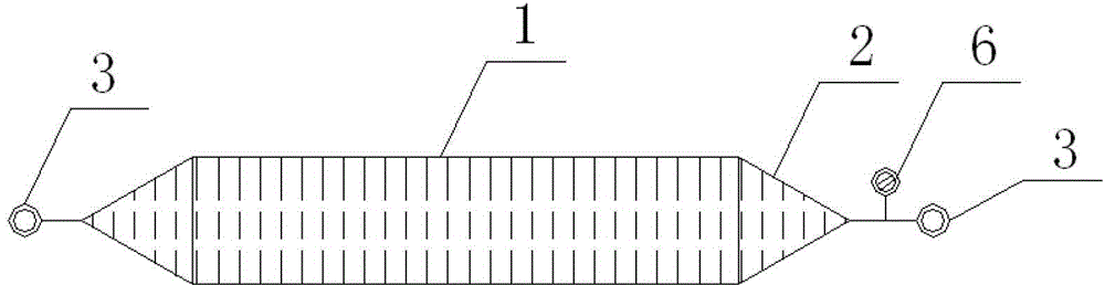 Method for offshore installation of deepwater jacket using airbag