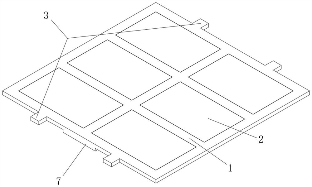 Active sunny base of solar cell panel