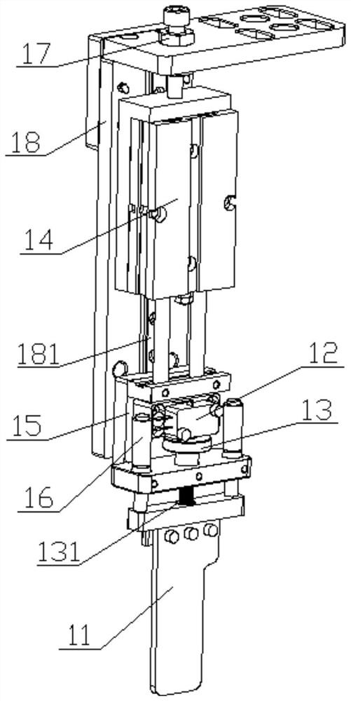 Height positioning device and automatic box folding machine