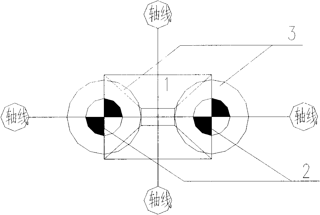 Method for compounding and dynamically consolidating displacement blocks of high energy level by combining pillar hammer with face hammer and application thereof