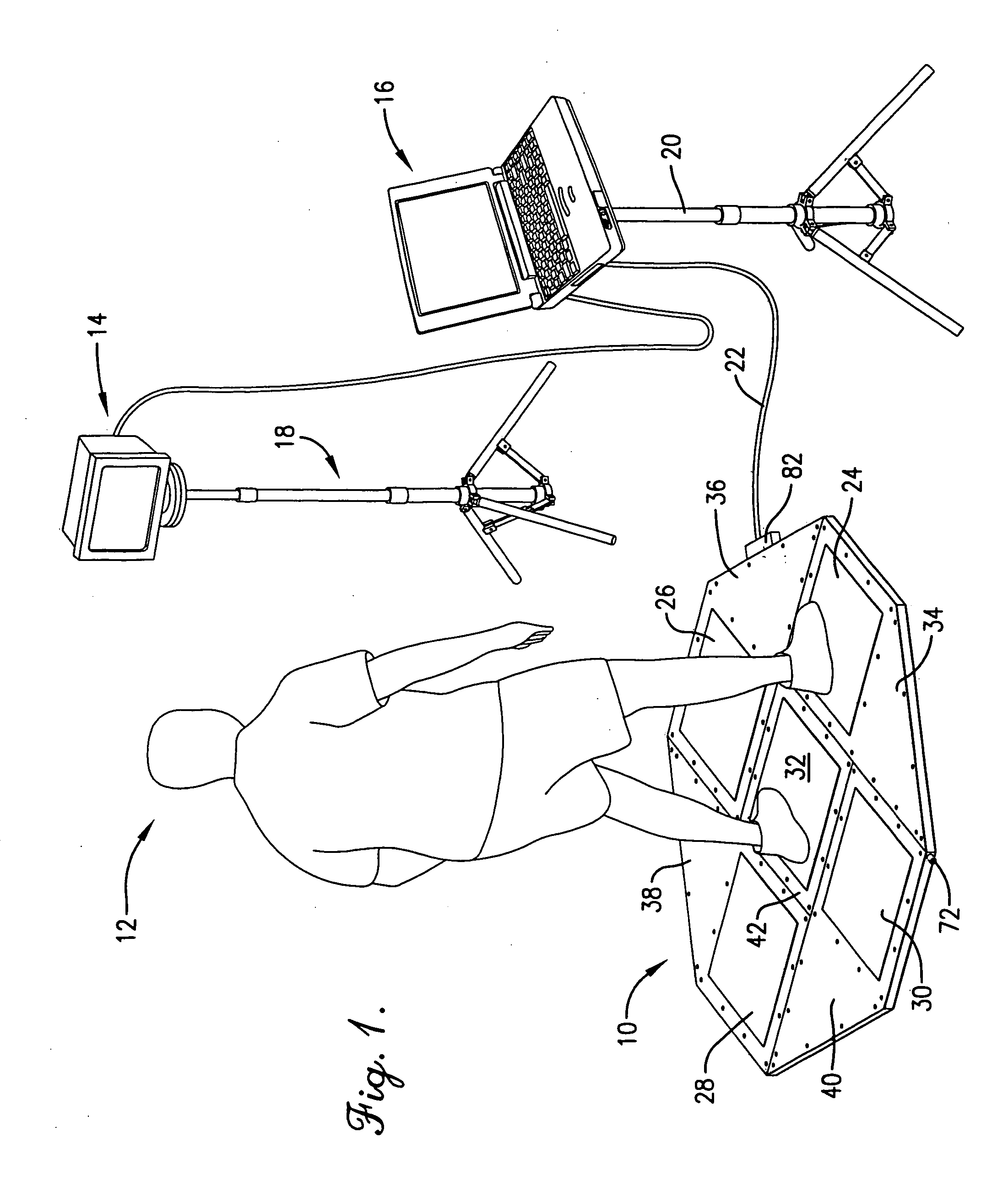 Method and apparatus for oculomotor performance testing