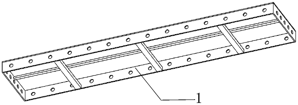 Aluminum alloy formwork mechanism for building floor construction based on bim technology