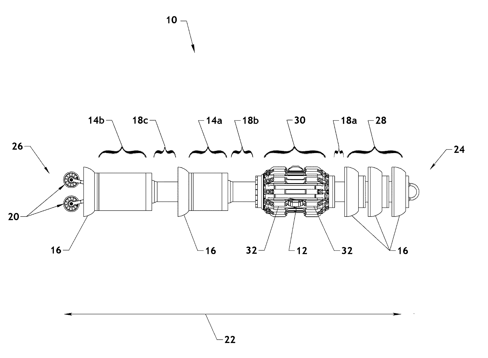 Pseudorandom binary sequence apparatus and method for in-line inspection tool