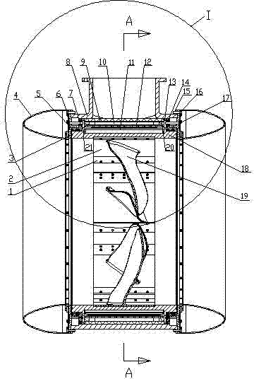 Ship-used permanent magnet motor propeller
