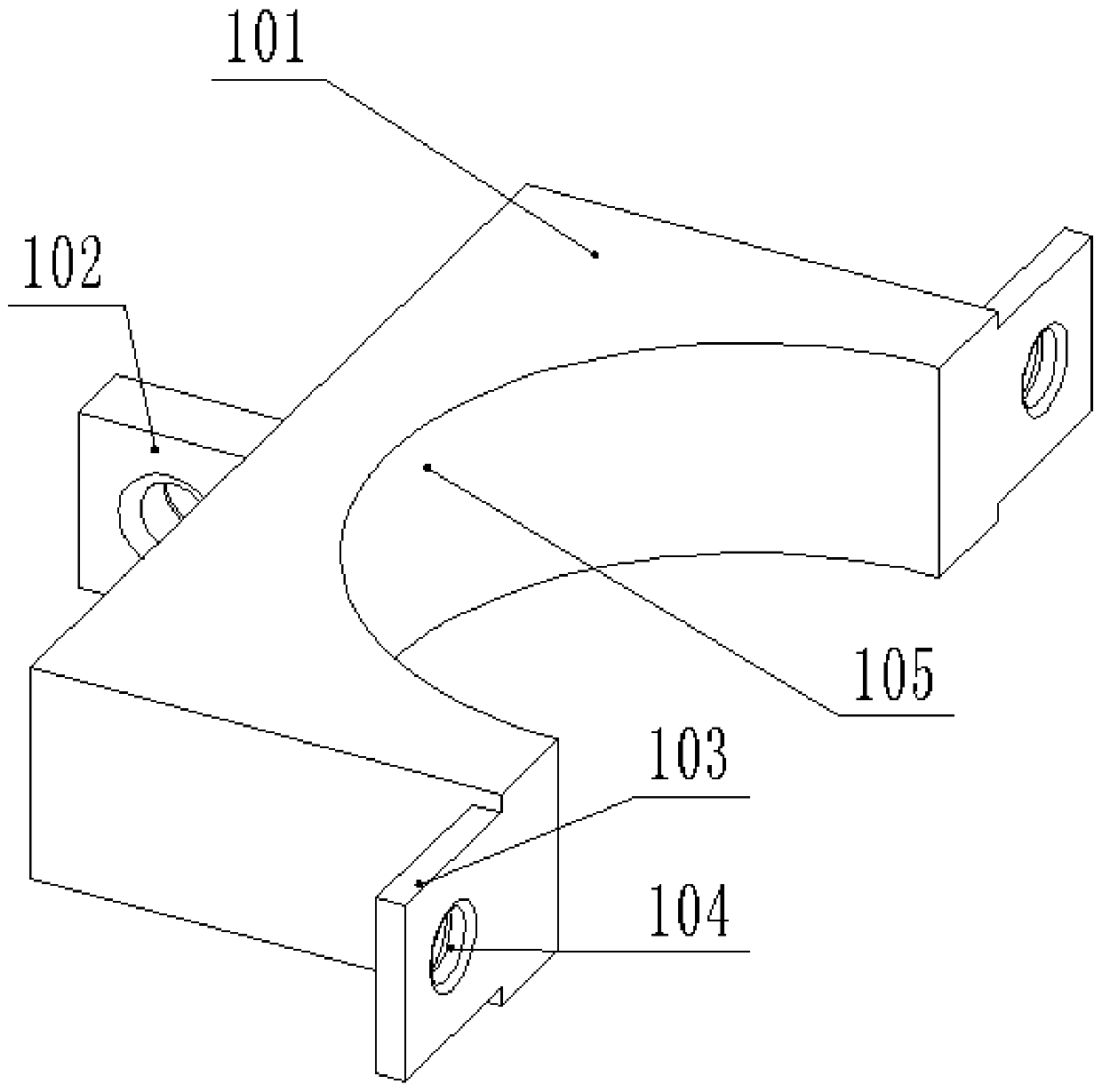 Tilting pole quick-righting machine and use method thereof