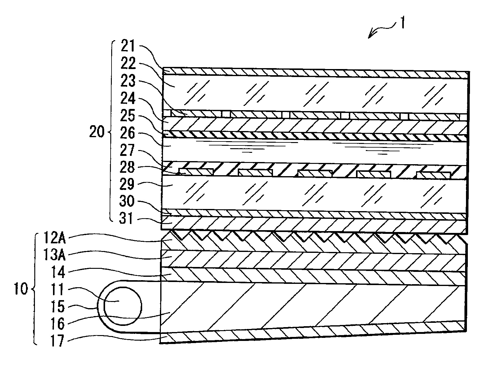 Optical sheet, method for producing the same and display apparatus