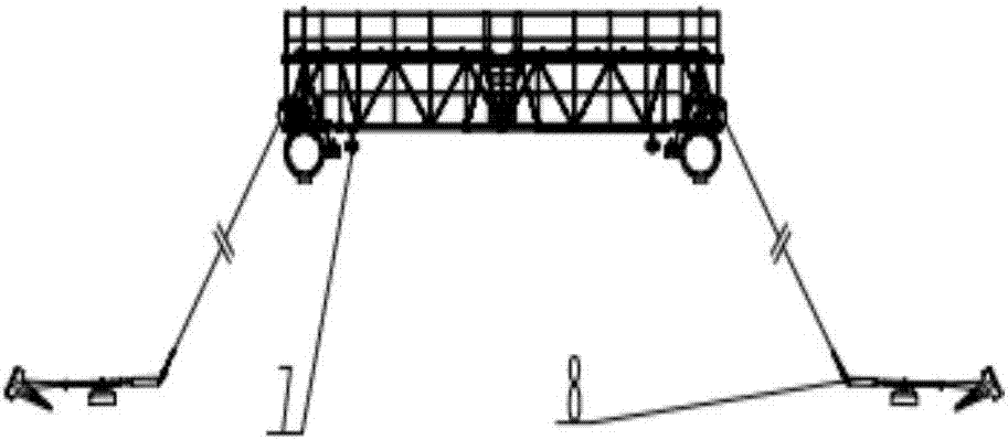 Movable lift quad-hull type underwater measuring platform