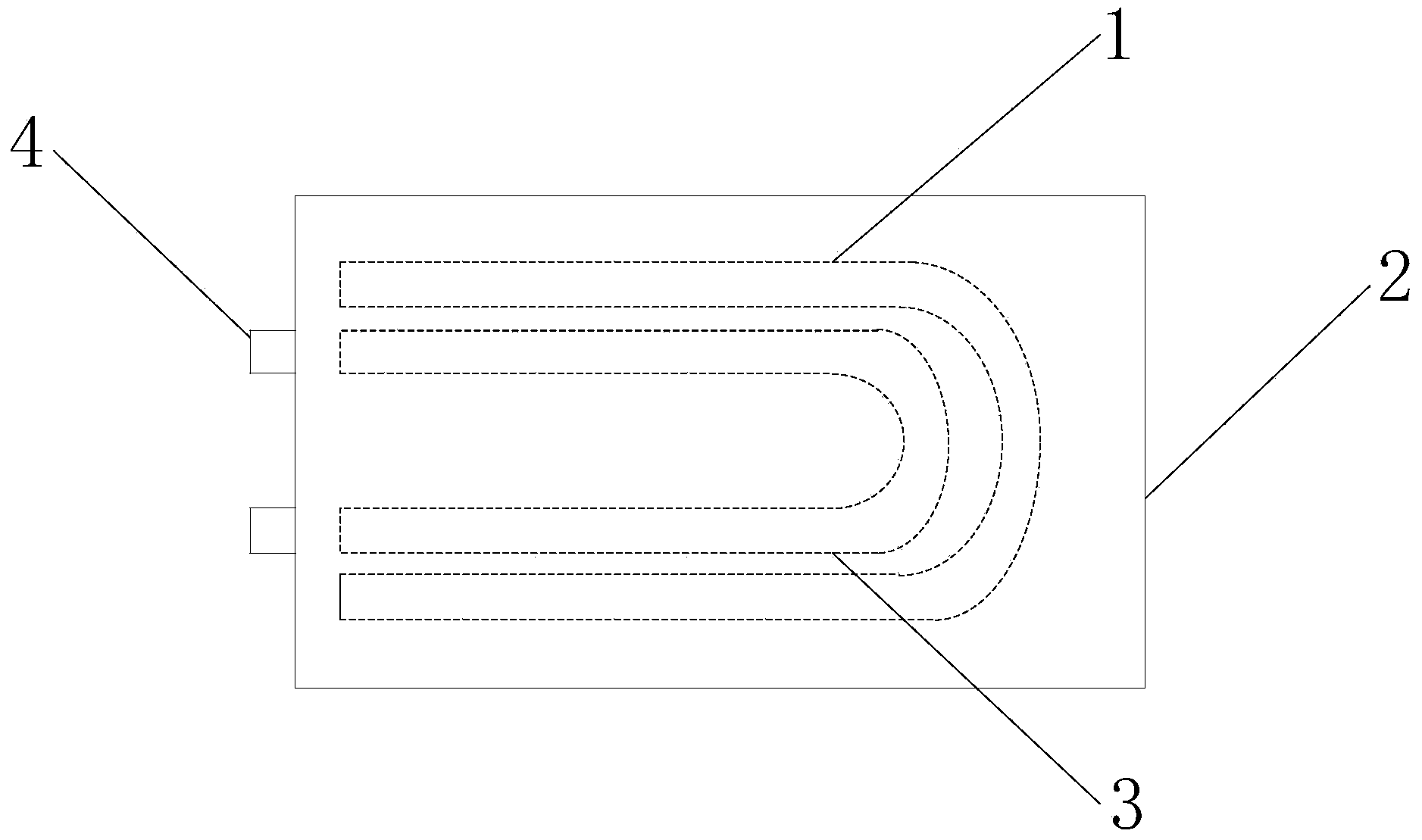 Mixed heating system used for pre-shrinking machine