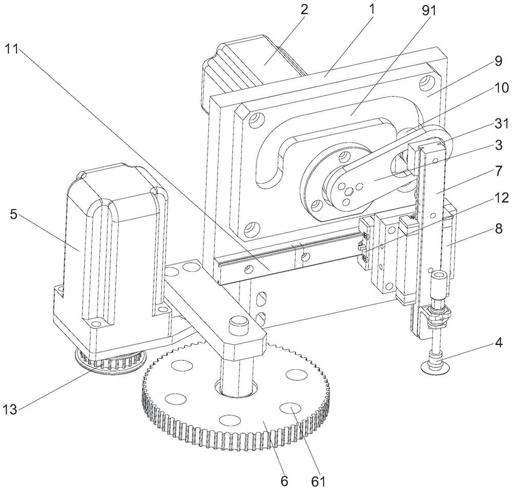 Automatic iron sheet pasting mechanism for paper