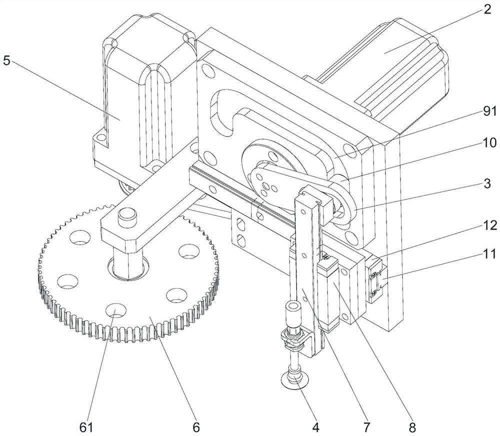 Automatic iron sheet pasting mechanism for paper