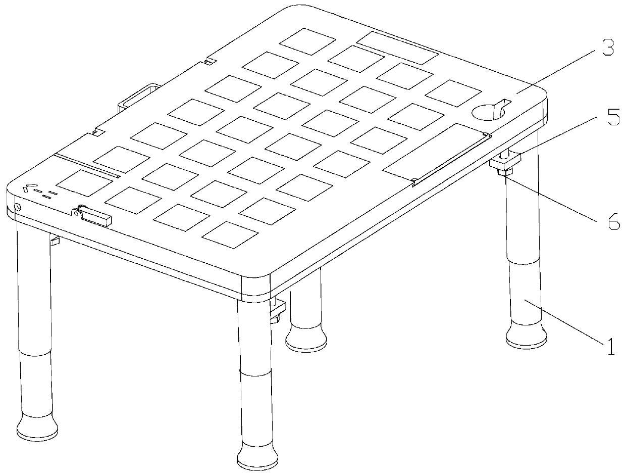 multi-functional floor table