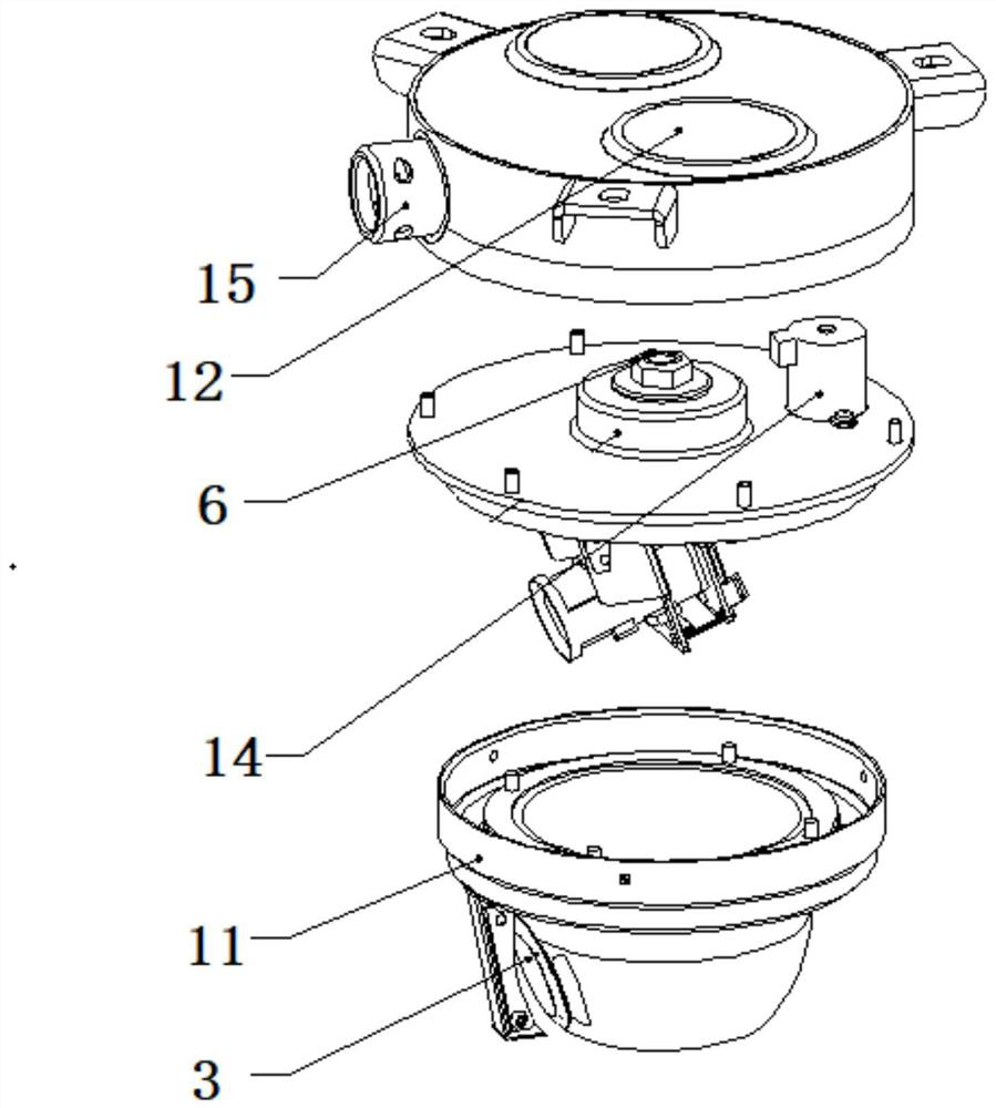 Intrinsic safety pan-tilt camera with self-cleaning function