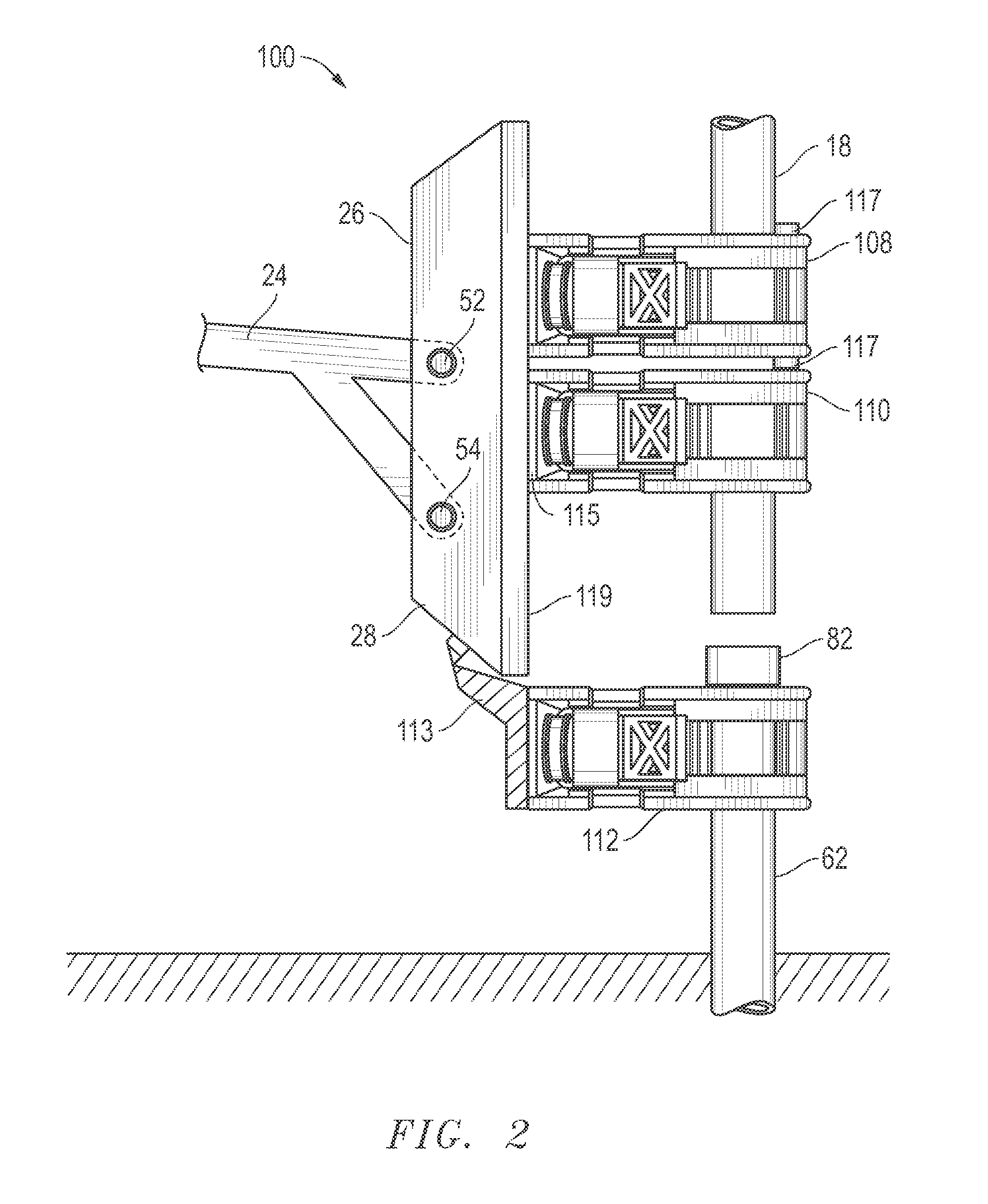 Apparatus for pipe tong and spinner deployment