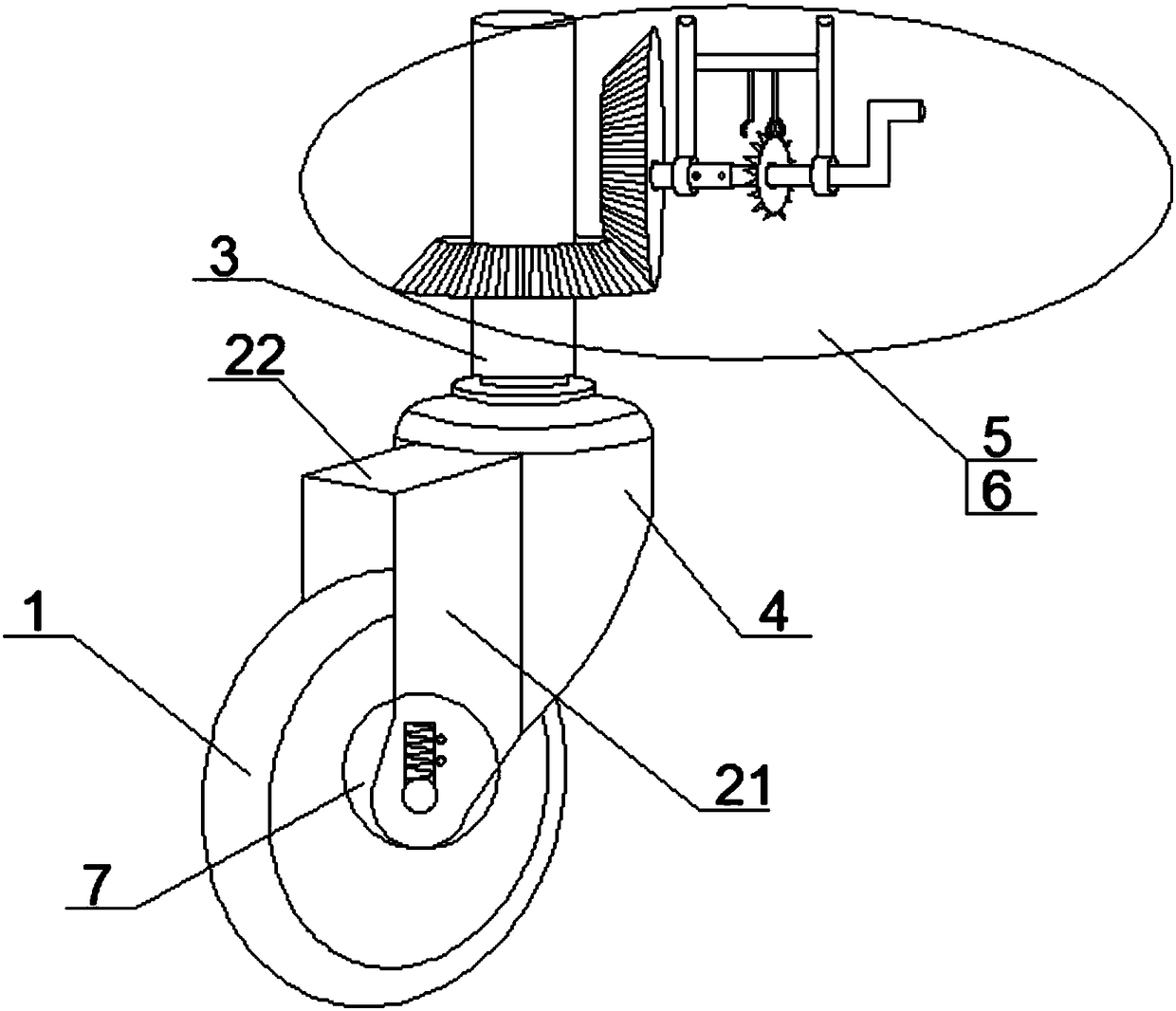 Improved universal wheel