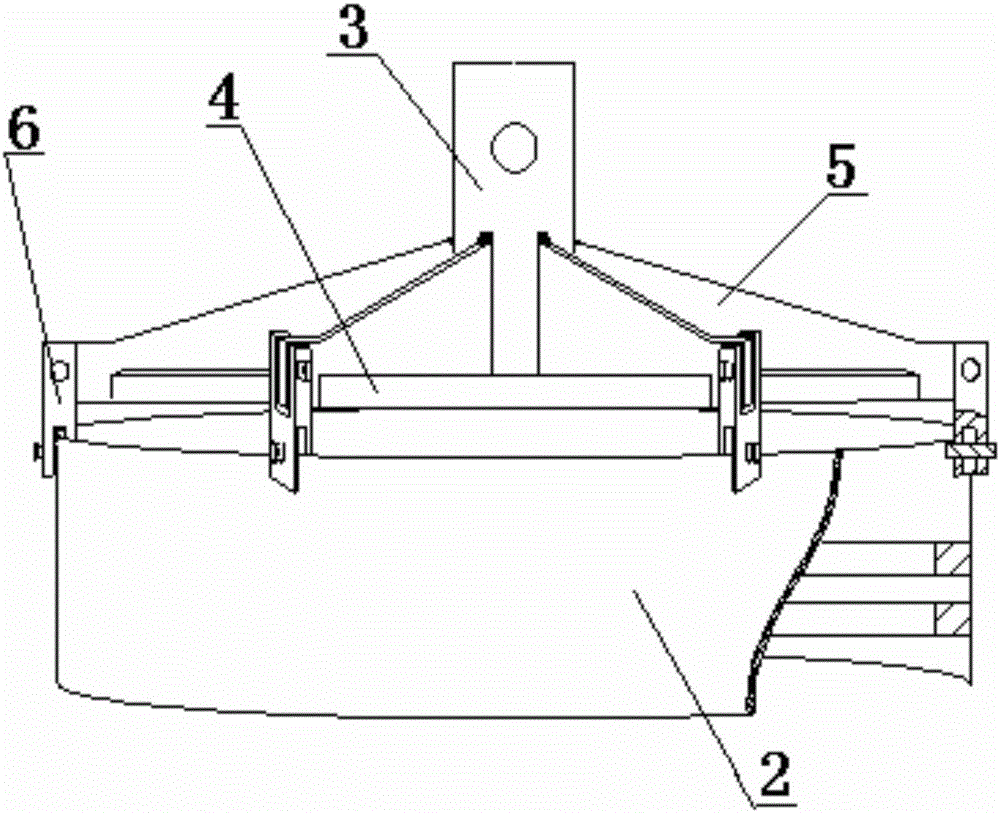 Tool for heat treatment of solid rocket engine shell