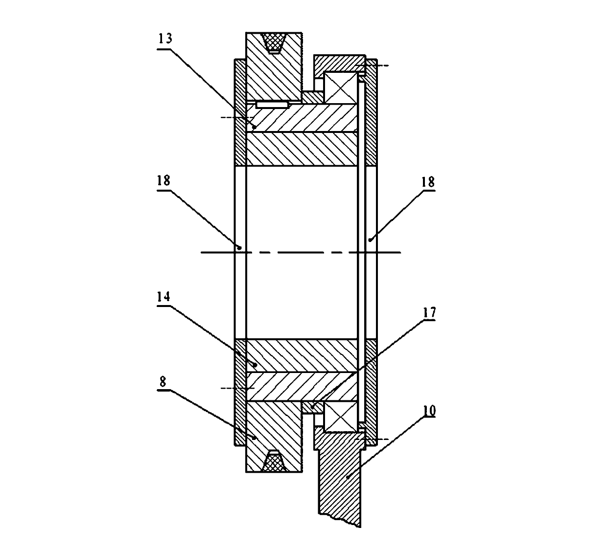 Ultrasound magnetic force composite efficient finishing process device