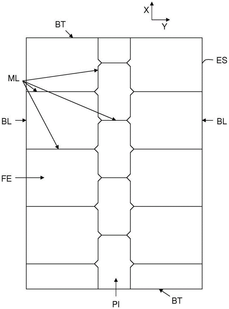 Method for producing seat composite part with 3D effect and related seat