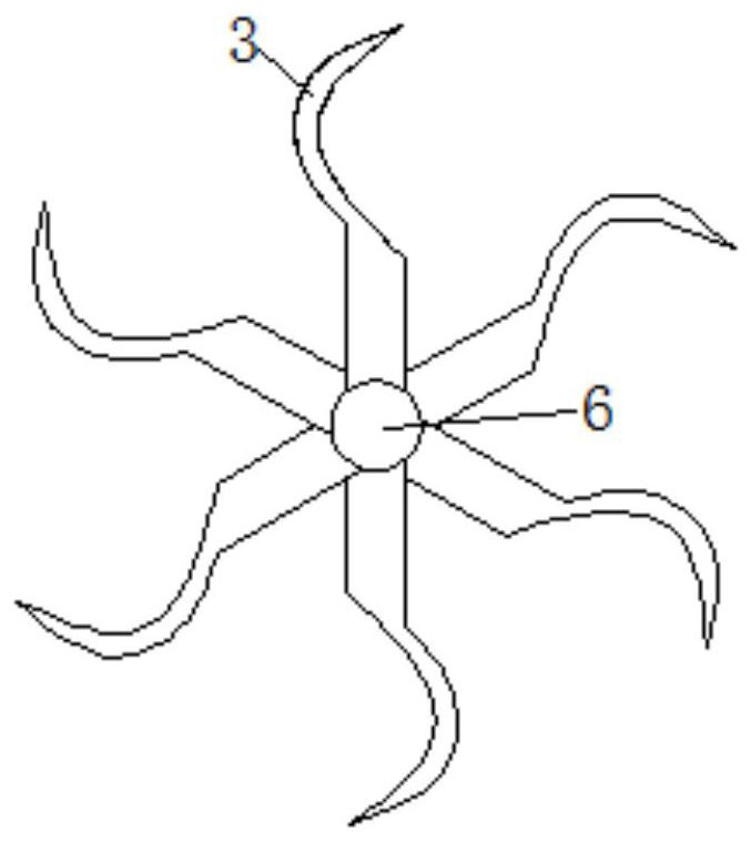 A defrosting device for an air conditioner evaporator