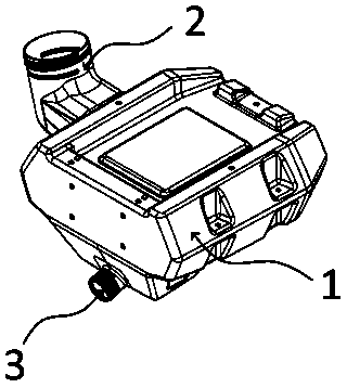 Unmanned aerial vehicle medicine box capable of preventing liquid medicine from shaking and production process of unmanned aerial vehicle medicine box