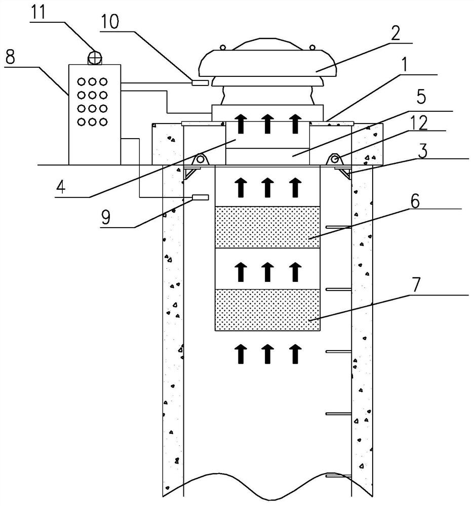 An integrated built-in fully automatic deodorizing manhole cover and its application method