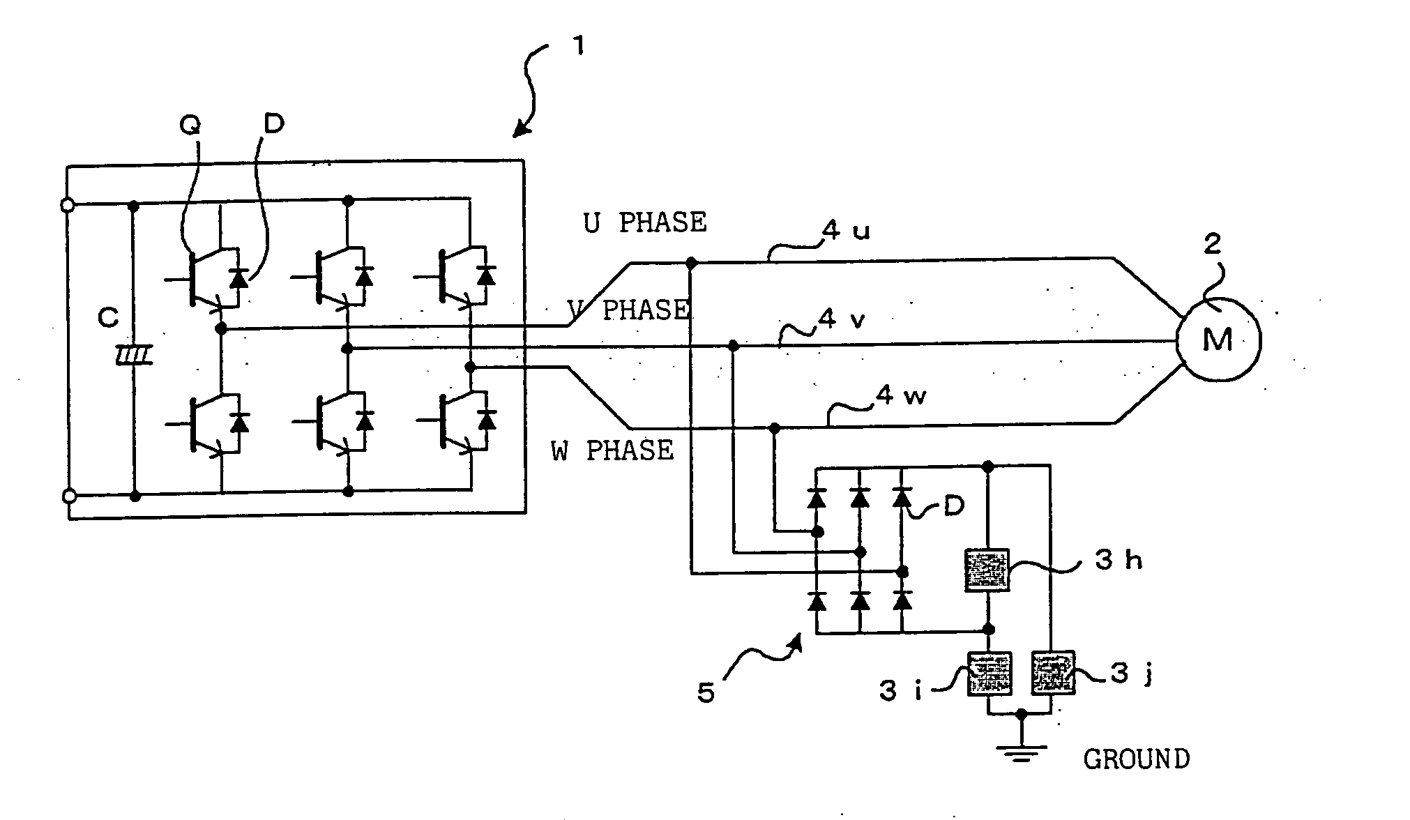 Surge voltage suppressor