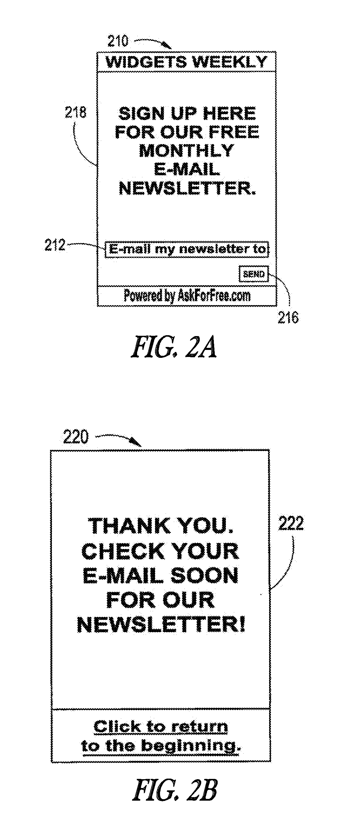 System and method for dynamically changing the content of an internet web page