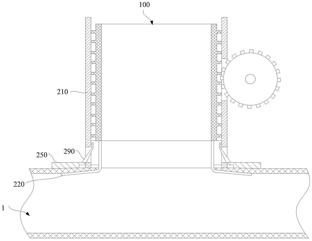 Infection prevention device in choledocholithotomy