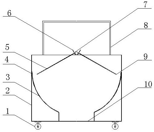 Anti-collision receiving device and anti-collision receiving method for threaded fasteners