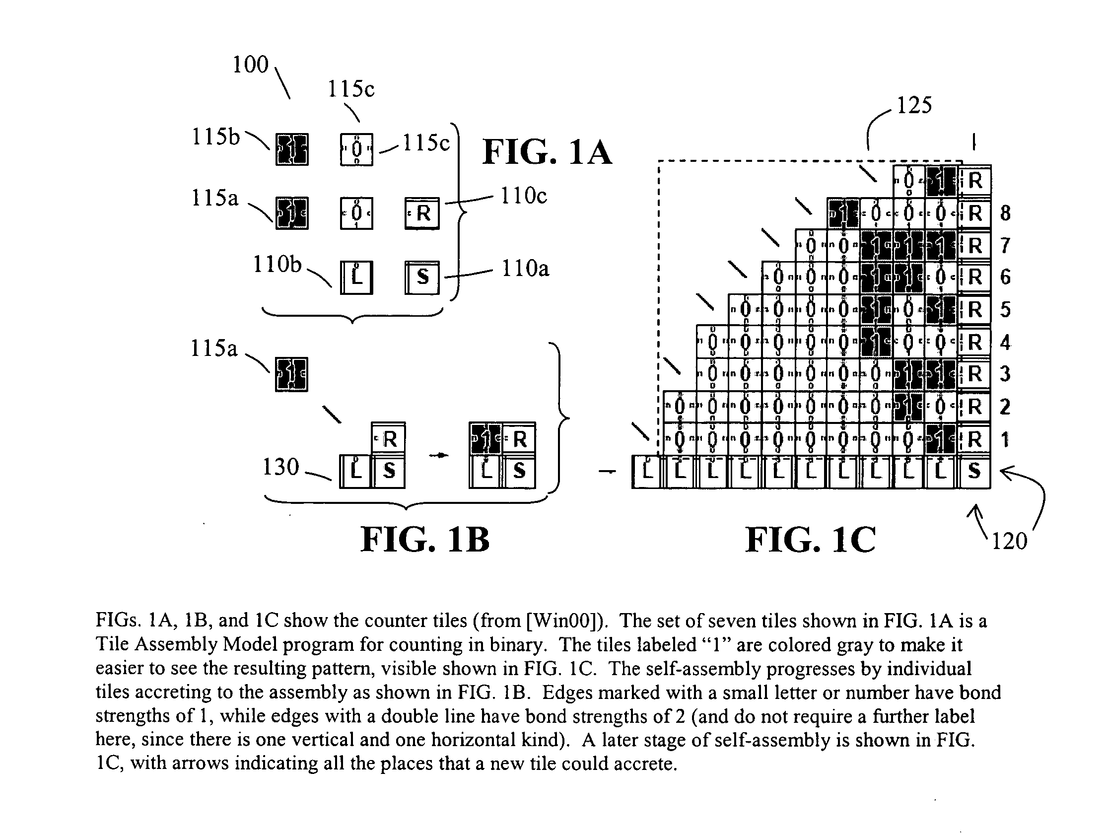 Self-assembled circuits and circuit patterns