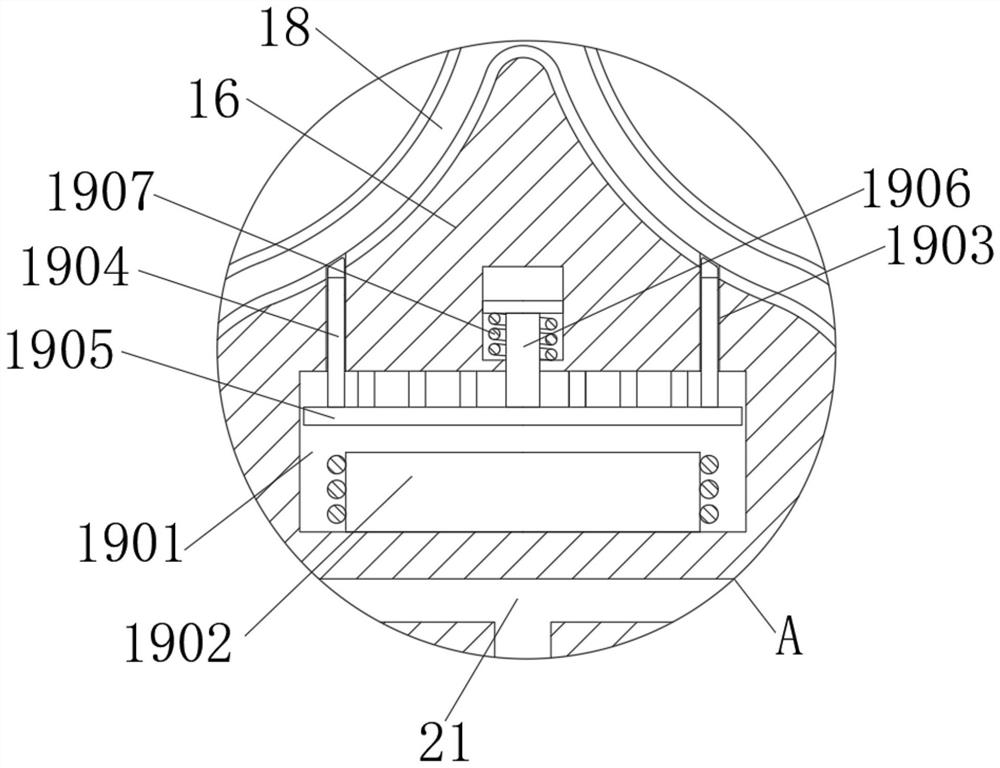 A capsule polishing machine with improved sorting accuracy