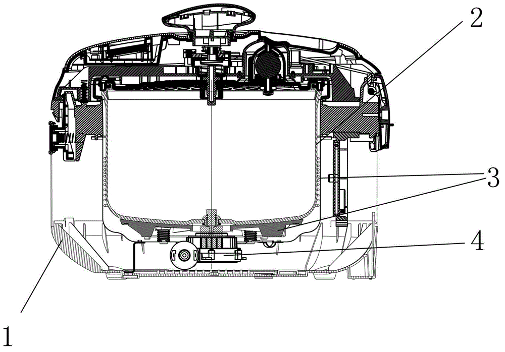 Multifunctional electric cooker